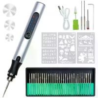 ราคา ปากกาแกะสลัก, ไฟฟ้า, พร้อมบิต 36 บิต, เครื่องแกะสลัก, เครื่องแกะสลักโรตารี่ DIY, เหมาะสำหรับการแกะสลักแก้ว, ไม้, โลหะ, หิน, พลาสติก, เล็บ, เครื่องประดับ (1731812150103606939)