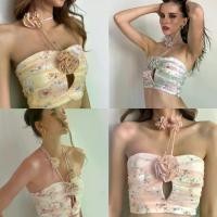 ราคา เสื้อเกาะอก เสื้อแฟชั่น เสื้อเกาะอก เสื้อเกาะอกผูกคอ มีสายคล้องคอ เปิดไหล่ เสื้อ กราม (1732117218134099084)