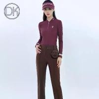 ราคา ชุดเสื้อผ้ากอล์ฟสำหรับผู้หญิง มาใหม่ เสื้อแขนยาว ทรงสลิมฟิต แฟชั่น เหมาะสำหรับฤดูใบไม้ร่วงและฤดูหนาว กางเกงเอวสูงสำหรับผู้หญิง ชุด วอร์ม ผู้ หญิง แบรนด์ แท้ เสื้อ คลุม ลิเวอร์พูล (1731341601848853909)