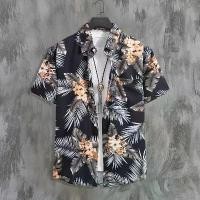 ราคา เสื้อ mc ลายมังกร Baju Raya Kurta เสื้อฮาวายผู้ชายฤดูร้อนหลวมลำลองลายดอกไม้พิมพ์เสื้อเชิ้ตแขนสั้นผู้ชายแขนสั้นผู้ชาย Man Clothing (1730898753716389950)