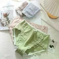 ราคา ชุดชั้นในสตรีผ้าฝ้าย เอวสูง ระบายอากาศ พลัสไซส์ สำหรับ MM อ้วน (100 กก.) สไตล์ญี่ปุ่น หวาน กางเกงในสามเหลี่ยม ผ่าสูง นัวเนีย ผู้หญิง มี ฟอง ตัว โครง ชุดชั้น (1731749660865561768)