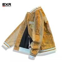 ราคา เสื้อแจ็คเก็ตเบสบอล,EXR ย้อนยุคร้อยชื่อสกุลเย็บปะติดปะต่อกัน,สำหรับผู้ชาย,อินเทรนด์และหลวม,แจ็คเก็ตลำลองอเนกประสงค์,เหมาะสำหรับคู่รัก เสื้อฮู้ด ยูนิโคล่ ของ แท้ เสื้อฮู้ด ยูนิ (1731232232397244154)