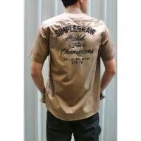 ราคา Simple&Raw - เสื้อเชิ้ต SL709 UnionShirts (Khaki) (1729614857032665738)