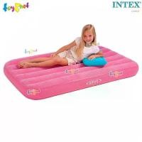 ราคา Intex ที่นอนเป่าลมเด็กแค้มป์ แคมป์ปิ้ง ปิคนิค โคซี่แอนด์ฟัน 0.88x1.57x0.18 ม. สีชมพู รุ่น 66801 (1731966071070689012)