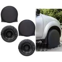 ราคา ฝาครอบยางล้อสีดำสำหรับใช้กลางแจ้ง 4 ชิ้นสำหรับ RV รถพ่วง รถบรรทุก แคมป์ปิ้ง ขนาด 27-32 นิ้ว สินค้าใหม่ ขายแฟลช (1731827178948363676)