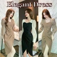 ราคา เดรสสไตล์เวียดนาม, ชุดสตรี, ชุดแต่งงาน, สีกากีและสีดำ, ชุดทำงาน, สไตล์เกาหลี, เหมาะสำหรับสาวอวบ, แฟชั่น, พร้อมที่จะจัดส่ง, 4478 (1730956062064543827)