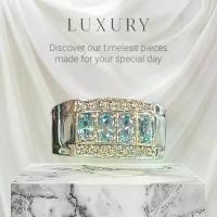 ราคา แหวน zircon แท้ ตัวเรือน เงิน 925 ชุบทองคำขาว (1730490934221638284)