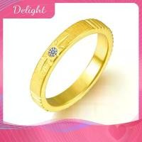 ราคา Delight แหวน ชุบทอง 22K แหวนดาว ไม่ก่อให้เกิดอาการแพ้ เหมาะสำหรับมอบเป็นของขวัญ COD (1732007080649000828)