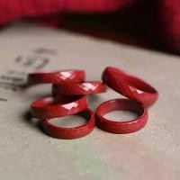 ราคา แหวนแร่ชาด, แหวน Facet, สีม่วงทอง, สำหรับชายและหญิง, เครื่องประดับทรายสีทอง, [G] พลอย ครึ่ง สลึง (1731836052197639906)