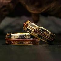 ราคา แหวนหนังสำหรับผู้ชาย แฟชั่น ตัวอักษรหนา เหมาะสำหรับนักเรียน ลวดเหล็กอำพัน ไม่ซีดจาง แหวน (1731978415045117215)