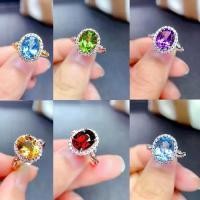 ราคา แหวนเปิดปรับได้ สไตล์เกาหลีและญี่ปุ่น หินเม็ดอัลมอนด์สีแดง คริสตัลสีเหลือง เพอริดอท บุษราคัม เพทายจำลอง พลอยธรรมชาติ สำหรับผู้หญิง แหวน พลอย ครึ่ง สลึง เครือเขาหลง (1731898856185628386)