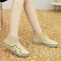 ราคา รองเท้าบูทกันฝนกันลื่น สำหรับผู้หญิง กันน้ำ รองเท้าข้อเท้า เหมาะสำหรับน้ำท่วม มอเตอร์ไซค์ โรงเรียน วัสดุพีวีซีแห้งเร็ว ดีไซน์อินเทรนด์ สีทึบและใส รองเท้าบูทกันฝน (1731925243625245596)