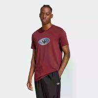 ราคา adidas ไลฟ์สไตล์ เสื้อยืดโลโก้ adidas Originals 90s ผู้ชาย สีแดงเบอร์กันดี JM0481 (1731272858885458707)