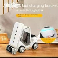 ราคา ที่ชาร์จไร้สายตั้งโต๊ะ, อุปกรณ์สำหรับ Apple 15, การชาร์จ USB แบบสามในหนึ่งเดียว, นาฬิกาแท่นขุดเจาะ, ขายึดโทรศัพท์มือถือแบบชาร์จเร็ว (1731036975001799189)