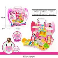 ราคา LOL Surprise Fashion Bag บ้านตุ๊กตาแอลโอแอล บ้านlol แบบกระเป๋า พร้อมตุ๊กตาแอลโอแอล สีชมพูสดใสน่ารัก ชุดใหม่ล่าสุด (1729740858052086264)