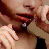 ราคา jewelry สร้อยคอทองคำขาว สร้อยคอผู้หญิง สร้อยคอเงิน 831n (1731971369664219129)