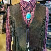 ราคา 【จัดส่งทันที】 โบโลไทด์ สร้อยคอคาวบอย สไตล์คาวบอย Bolo tie Cowboy necklace (Set B) จี้หินสี มีหลายแบบ (1732209137658988003)