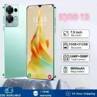 ราคา โทรศัพท์รุ่น iQO0 13+5G 7.5 นิ้ว โทรศัพท์มือถือ รองรับ2ซิม Smartphone 4G/5G แรม16GB รอม512GB มือถือ Android12.0 โทรศัพท์ถูกๆ Mobile phone มือถือ ส่งฟรี มือถือราคาถูกๆ โทรศัพท์สำห (1731538740686849599)