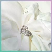 ราคา [พร้อมส่งในไทย] Multi Star Ring - แหวน รูปดาวประดับเพชร (1730073149405367167)