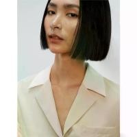 ราคา [Pomelo] เสื้อเชิ้ตแขนยาวดีไซน์ทูโทน / Two Tone Long Sleeve Shirt (1729656789175208027)