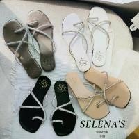 ราคา oadshop001 *ขายดี* Sharisa Shoes รุ่น SELENA (001) รองเท้าแตะเส้นเพชร พื้นนิ่ม ส้นแบน เส้นไข้ว 3 เส้น ส่งไว สินค้าขายดี subabu กระดาษทิชชู หมุนได้ 360 ลูกกลิ้งทำความสะอาด กระดา (1731287313716053423)