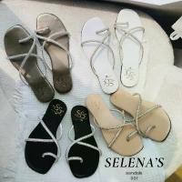 ราคา ofrshop48 *ขายดี* Sharisa Shoes รุ่น SELENA (001) รองเท้าแตะเส้นเพชร พื้นนิ่ม ส้นแบน เส้นไข้ว 3 เส้น ส่งไว ขวดโค้ก5ลิตร มีบริการเก็บ BEST TREND ที่นิยมมากที่สุด สินค้าขายดี แน (1731286249833465601)