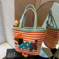 ราคา ถังตะกร้า สุนัขดัชชุนด์ สไตล์บา wallet women wallet women beach bag กระเป๋า mossdoomแท้ (1731902733764691790)