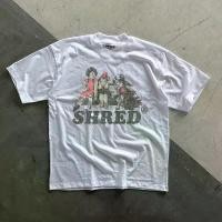 ราคา SHRED® - VINTAGE SET -BLACK & WHITE TEE - COTTON100% - เสื้อยืดทรงโอเวอร์ไซส์ลายวินเทจ บล็อกบัสเตอร์ (1732210777044845981)