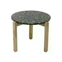 ราคา SB Design Square โต๊ะกลางไม้ท๊อปหิน รุ่น Gemelli สีดำ (50X50X41 ซม.) (1729583711800232186)