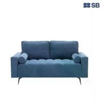 ราคา SB Design Square โซฟา 2 ที่นั่ง รุ่น Rolen สีน้ำเงิน (166x87x88 ซม.) (1729736176753805562)