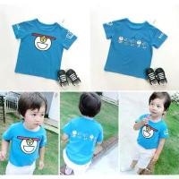 ราคา เสื้อยืดเด็กลายการ์ตูนกระพรวน Doraemon สีฟ้า (1731773079956653713)