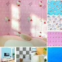 ราคา วอลเปเปอร์ลายการ์ตูน ธีมสัตว์ รวม Hello Kitty และ Doraemon สติ๊กเกอร์ลายการ์ตูน 3 มิติ กันน้ำ กาวในตัว สำหรับตกแต่งผนังบ้าน (1731891601897915397)