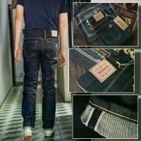 ราคา Surpass Denim รุ่น White Pearl กางเกงยีนส์ผู้ชาย ทรงกระบอกเล็ก ยีนส์ผ้าดิบนำเข้าจากประเทศญี่ปุ่น น้ำหนัก 16 oz Japan Selvedge แถมถุงผ้ายีนส์ กางเกง ยีนส์ เฟด เดือด ๆ Man Jeans Clothing (17305921676832