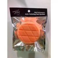 ราคา [ส่งฟรี!!] 3 นิ้ว SHINE MATE ฟองน้ำขัดเคลือบสีรถขนาด รุ่น Diamond Cross สีส้ม (1731213250465269384)