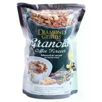 ราคา ส่งฟรี. Diamond Grains Coffee Granola ไดมอนด์ เกรนส์ ซีเรียล กราโนล่า รสกาแฟ 500กรัม (1731867381704066513)
