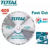 ราคา TOTAL ใบเพชรตัดคอนกรีต 16 นิ้ว (405 มม.) รุ่น TAC2144052 ( Diamond Disc for Concrete ) แผ่นตัดคอนกรีต ใบตัดถนน (1729798589593520331)