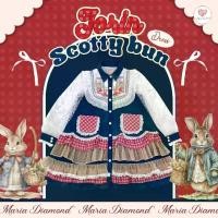 ราคา (XL ใส่ L ได้) Maria Diamond สียีนส์ Jorin Scotty bun Dress เดรสยีนส์ทรงปล่อยกระดุมหน้า แขนยาวผ้าตาข่ายนิ่ม ตัดต่อผ้าสก็อตแดงโดดเด่น มีกระเป๋า ซับในทั้งชุด (1730128688818784447)