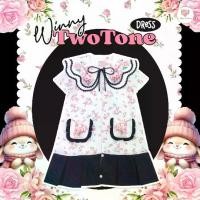 ราคา (มี2XL) Maria Diamond สีขาวดำ Winny TwoTone Dress เดรสทรงปล่อยกระดุมหน้าผ้าคอตตอนงานปัก ปกสองชั้นทรงผัเสื้อ มีกระเป๋า แขนสั้น ซับใน ปลายกระโปรงพลีท /ยาว33 /1นิ้วลงเดิม (1731138602069690559)