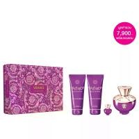 ราคา VERSACE - Pour femme Dylan Purple SPR24 EDP เวอร์ซาเช่ ชุดน้ำหอมผู้หญิง (1730585935897332099)