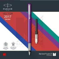 ราคา ปากกาหมึกซึม Parker Vector Standard Purple CT (1732068521812526122)