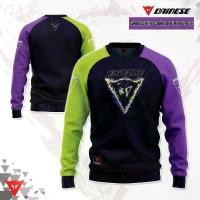 ราคา เสื้อสเวตเตอร์ Dainese Fire Purple, แขนยาว, การพิมพ์ HD, 280gsm (1732182098124441948)