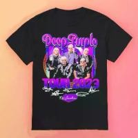 ราคา [Ready to Send] 2023 Deep purple T-shirt with signature Tour (1730146056952514612)