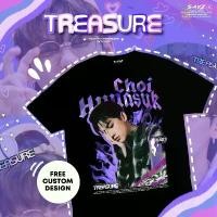 ราคา [S-5XL]พร้อมส่ง] เสื้อยืด ลาย Hyunsuk Treasure Purple flame ver - by sayzco_11 S-5XL (1731647274776036937)