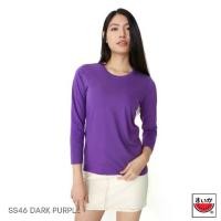 ราคา แตงโม (SUIKA) - เสื้อแตงโมคอกลมแขนยาว รุ่น SUPERSOFT LONGSLEEVES สี SS46 Dark Purple (1729598241381976896)
