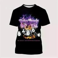 ราคา เสื้อยืด พิมพ์ลาย 3 มิติ วง Deep Purple อัลบั้มเพลงร็อคหนัก แขนสั้น Unisex เสื้อบุคลิกภาพเท่ๆ ทันสมัย ลำลอง มาใหม่ (1732055085255199467)