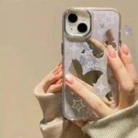 ราคา เคสไอโฟน 13 Pro max เคสไอโฟน11/12/13/14/15 Purple Butterfly Mirror Case For iPhone 11,12,13,14,15,11PM,12PM,13PM,14PM,15PM (1729644124545780380)