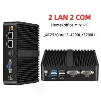 ราคา PC อุตสาหกรรมไร้แฟน, 2955U i5 4200U 5200U i3-5005U, มินิพีซี, Windows 10 และ Ubuntu OS, Gigabit Ethernet 2x, COM RS232 WiFi และ HDMI, VGA, 2x พอร์ต (1731509492309066863)