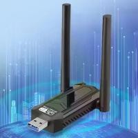 ราคา อะแดปเตอร์ WiFi USB, 1300Mbps, Dual Band 2.4/5Ghz, สำหรับเดสก์ท็อป, เข้ากันได้กับ Windows XP/Vista/11/10 (1730615710407756143)