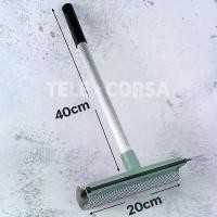 ราคา ไม้ปาดน้ำ ที่รีดน้ำ ไล่น้ำ ไม้กวาดน้ำ ไม้รีดน้ำ พร้อมฟองน้ำเช็ดกระจก รุ่น Washing-squeeze-wipe-car-house-windows-glass-00d-KW9 ทำความสะอาดกระจกรถ (1730000043368876109)