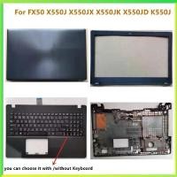ราคา เปลือกแล็ปท็อป, ใหม่ที่ดี, กรอบด้านหน้ากรอบหลัง LCD, เคสฝามือด้านบน, เคสฝาครอบด้านบนสำหรับ ASUS FX50 X550J X550JX X550JK X550JD K550J, เปลือก (1731978561420363580)
